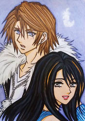 Final Fantasy VIII : Squall x Rinoa by Dagga19