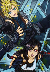 Cloud x Tifa FF7R : Hand reach