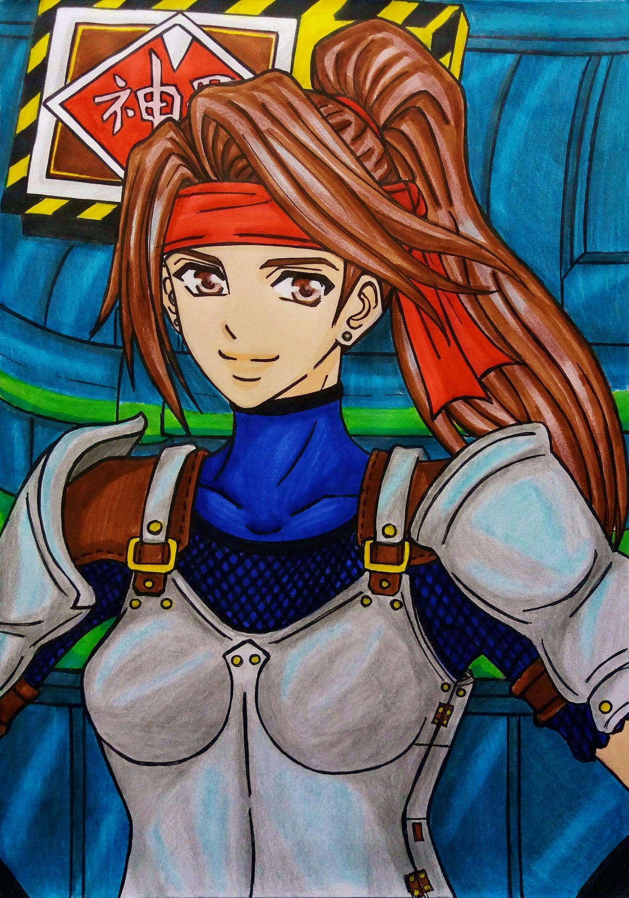 FF7 Remake : Jessie Rasberry by Dagga19 on DeviantArt