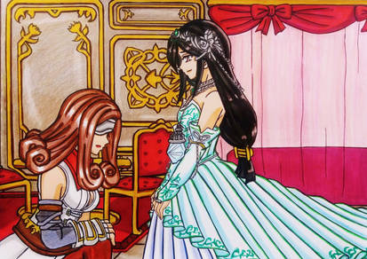 Garnet and Beatrix: Allegiance to the Queen