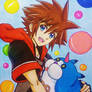 KH3D: Sora and Meow Wow