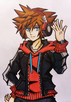 Sora TWEWY x Super Groupies style