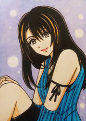 Rinoa Heartilly anime style by Dagga19