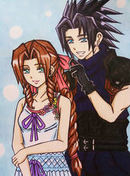 Zack x Aerith: A present for you