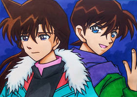 Shinichi x Ran: I'll be back