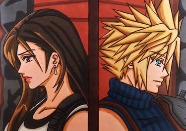 Cloud x Tifa: Words left unspoken