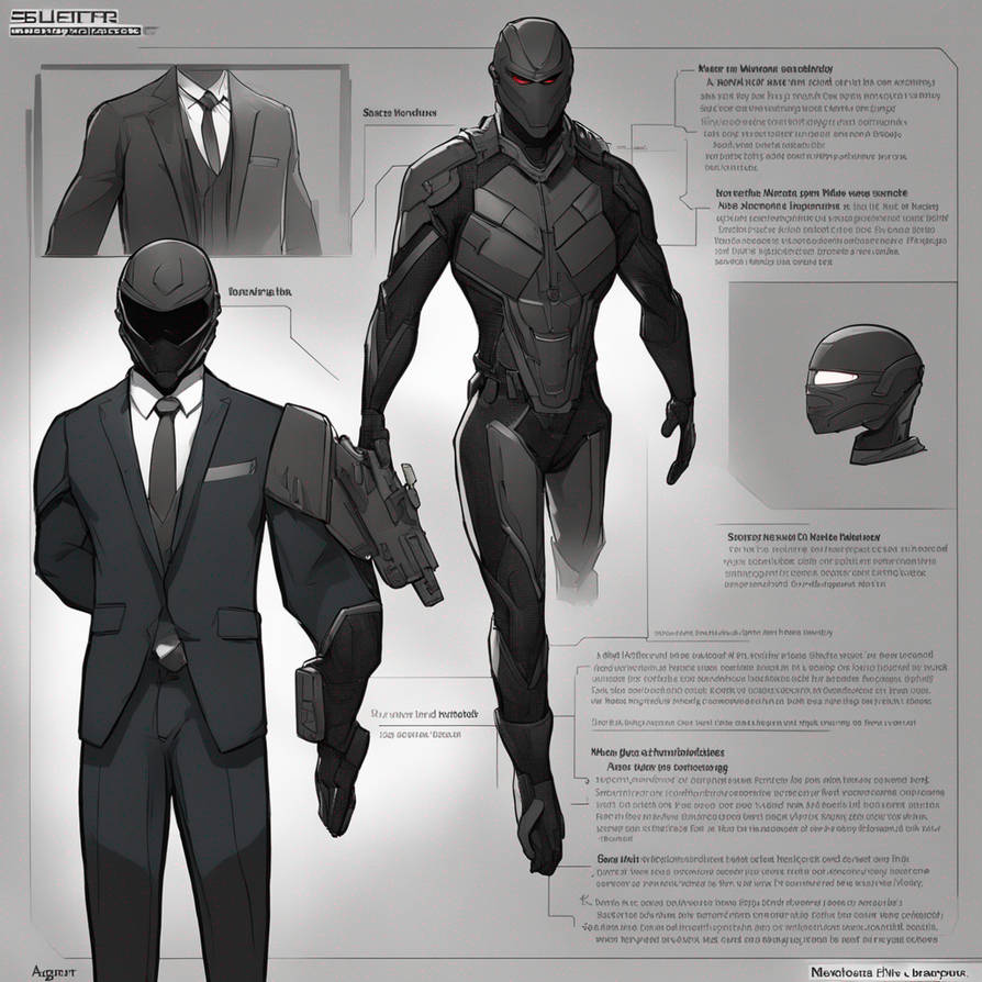 Agent Shadow Looking Agent Shadow wears a mask to hide his true identit by undertaker144 on ...