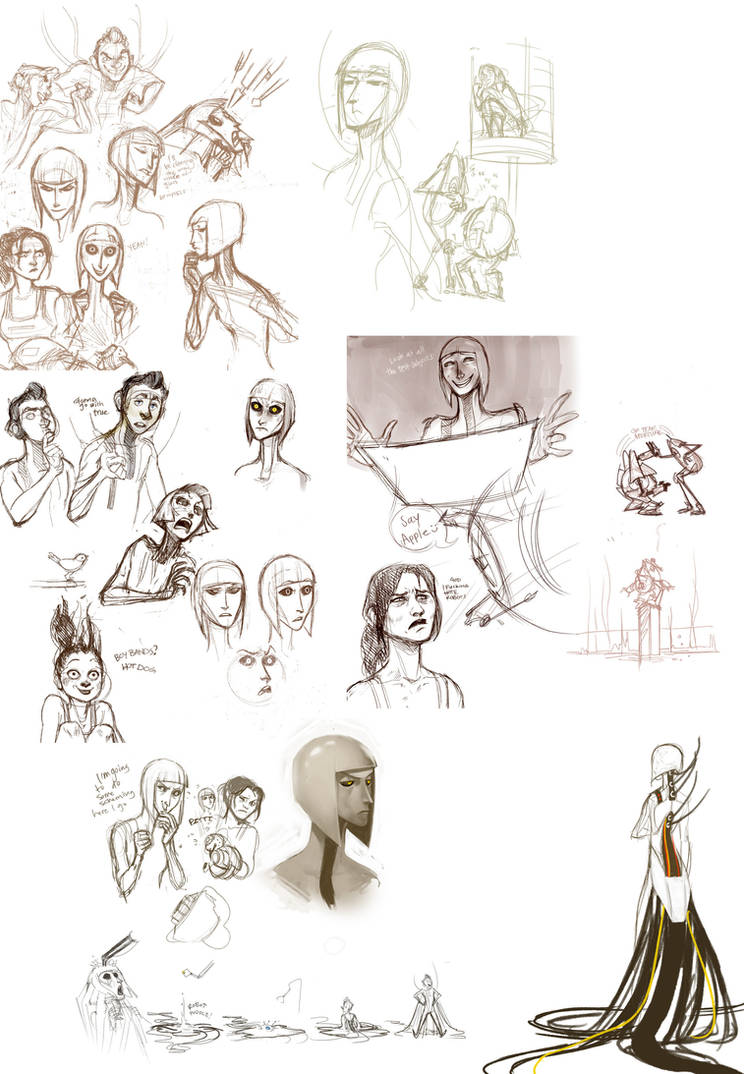 human bots by makani on DeviantArt