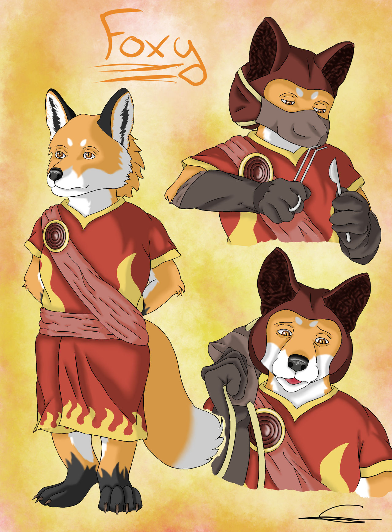 Deviantart Foxa Foxy by Sabercloclo on DeviantArt