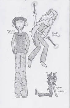 Two Aradias and Ickle Gamzee