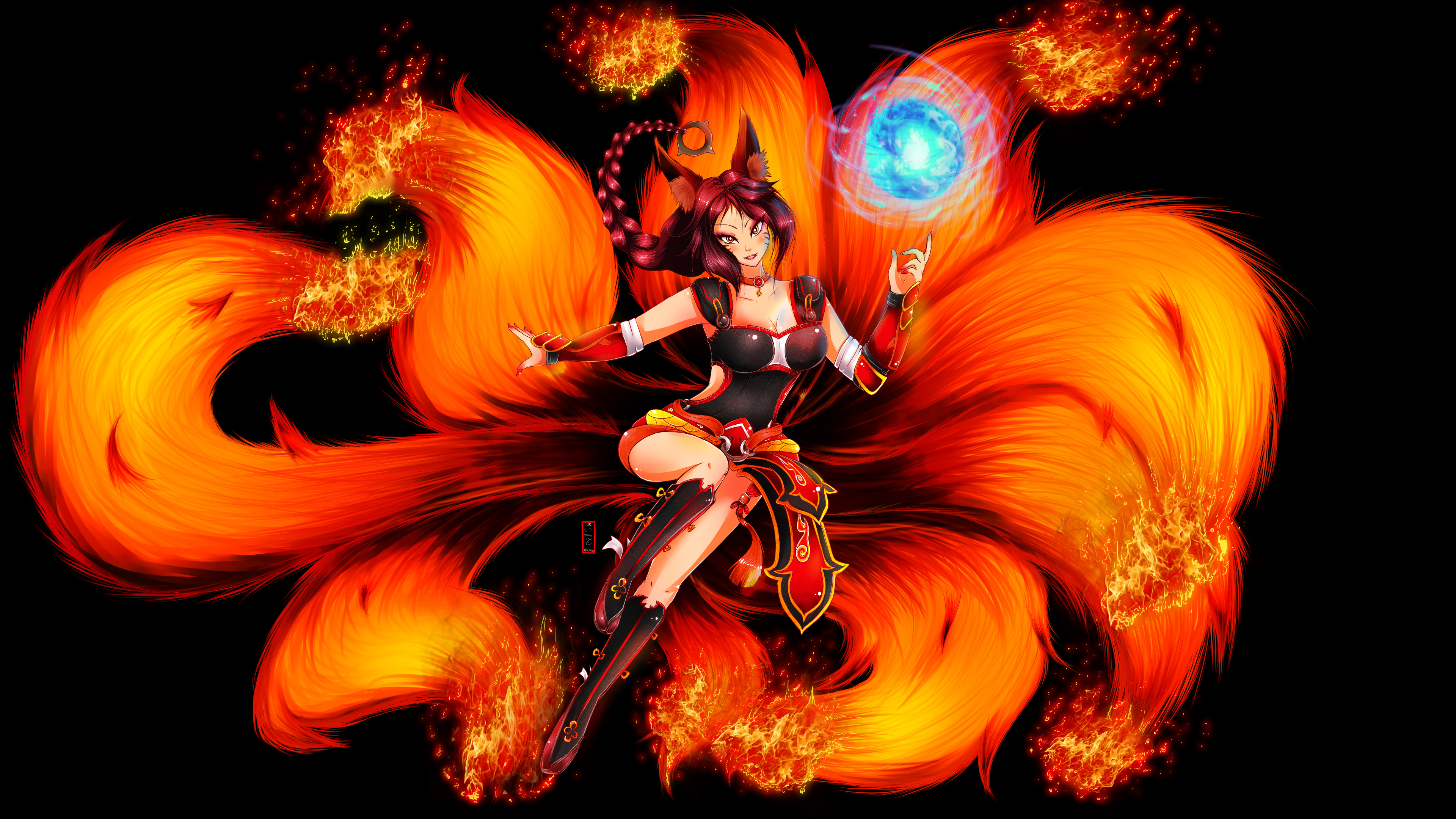 Ahri Firefox - League of Legends