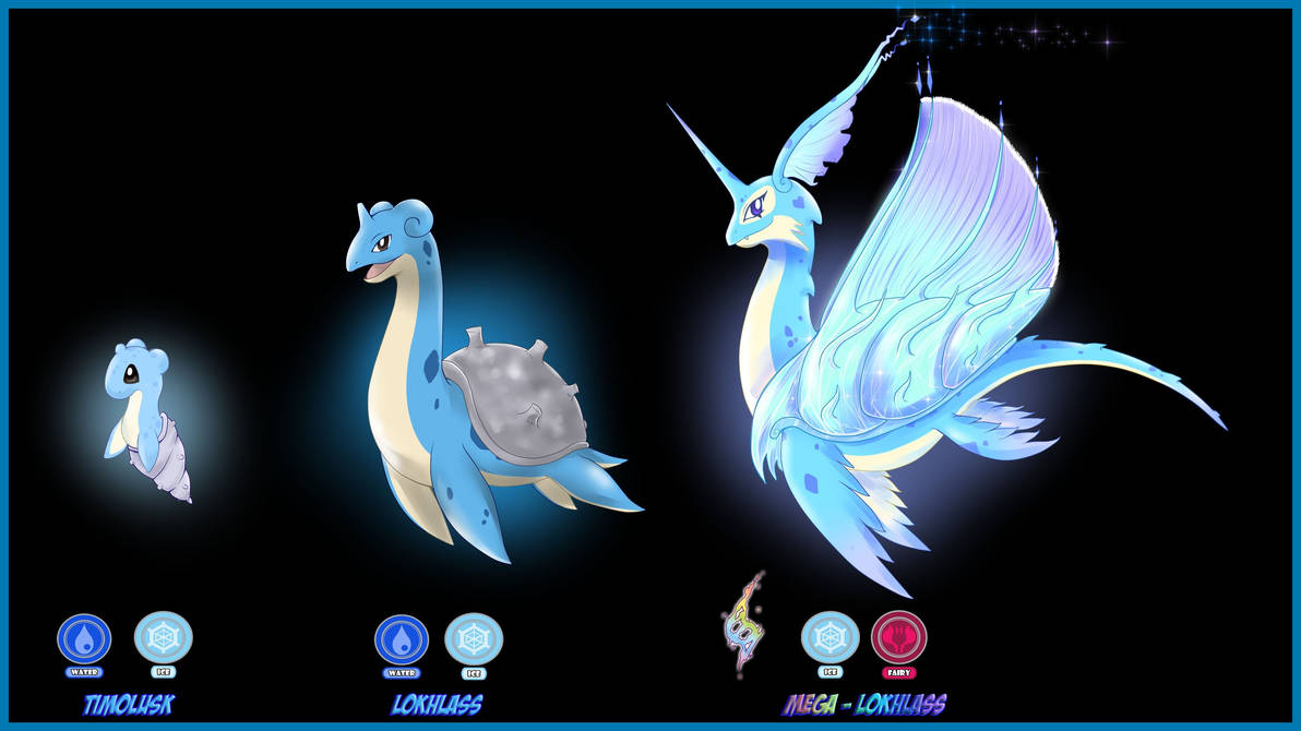 Lapras Evolution Chart Fire Red Guilmon Armors 02 by MegaloRex on