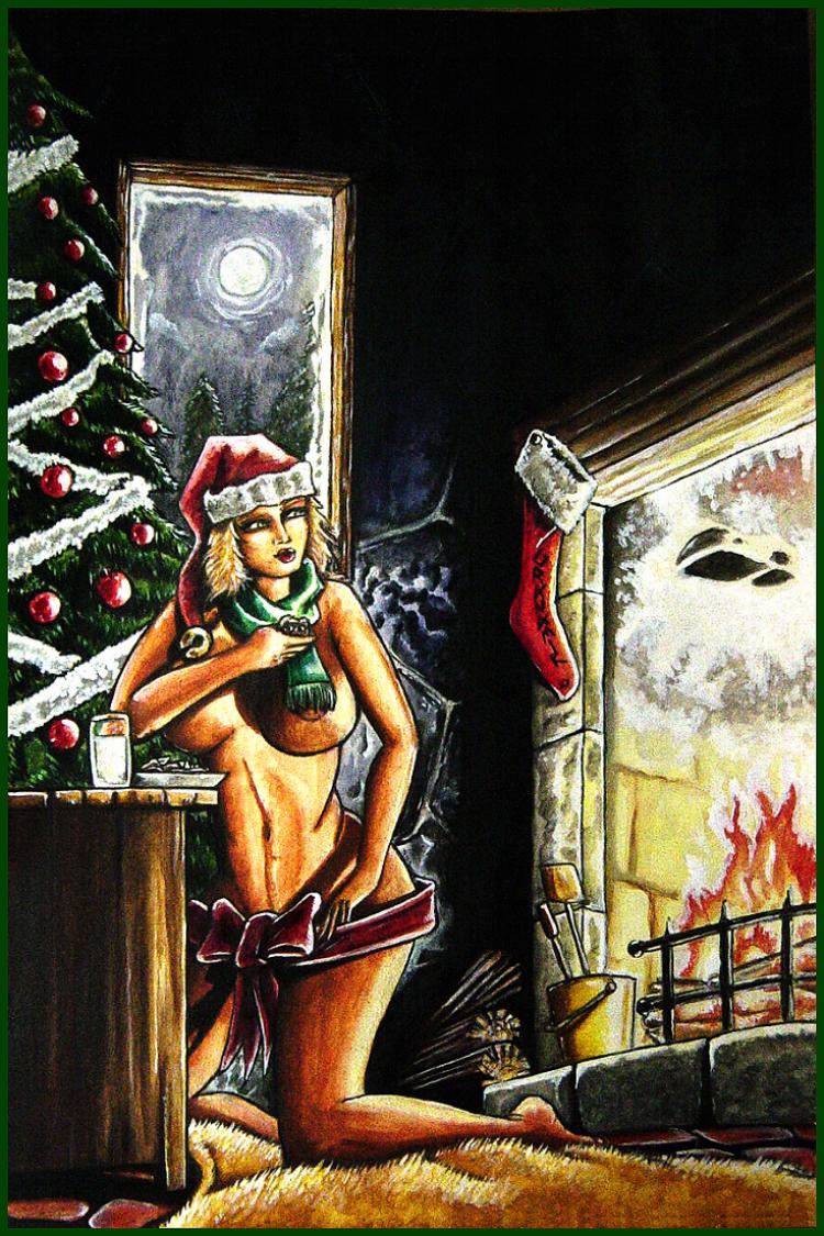 Pin up Chrismas by Granamir