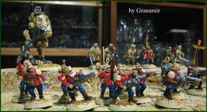 40k Imperial guard pretorians by Granamir