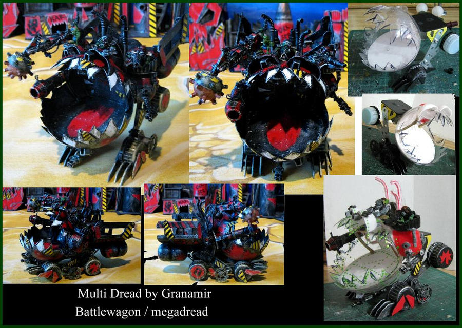 40k orks Multi dread by Granamir