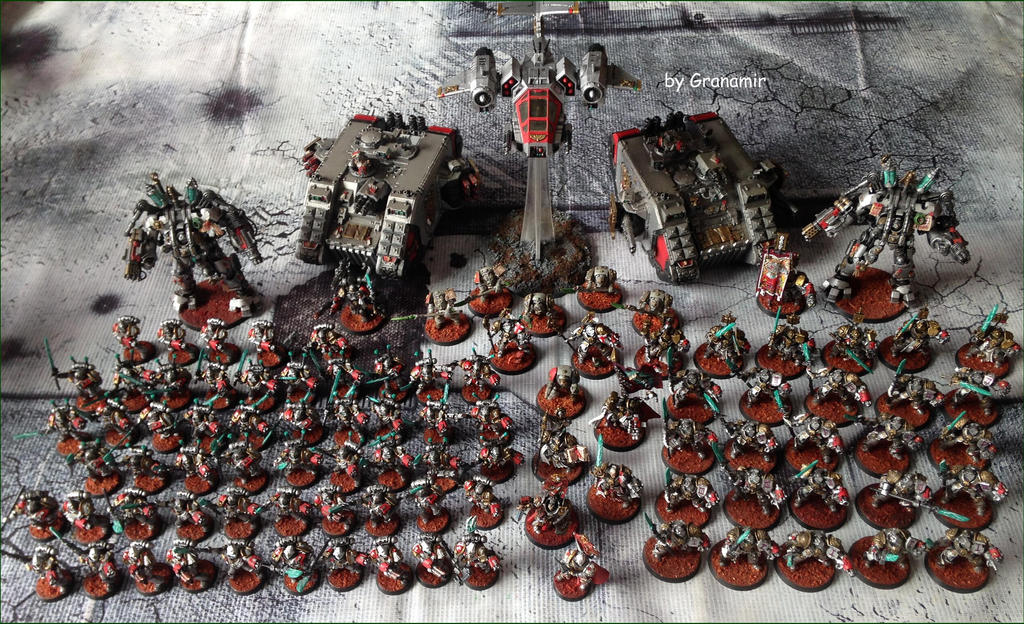 40k grey knights update army 2020 by Granamir