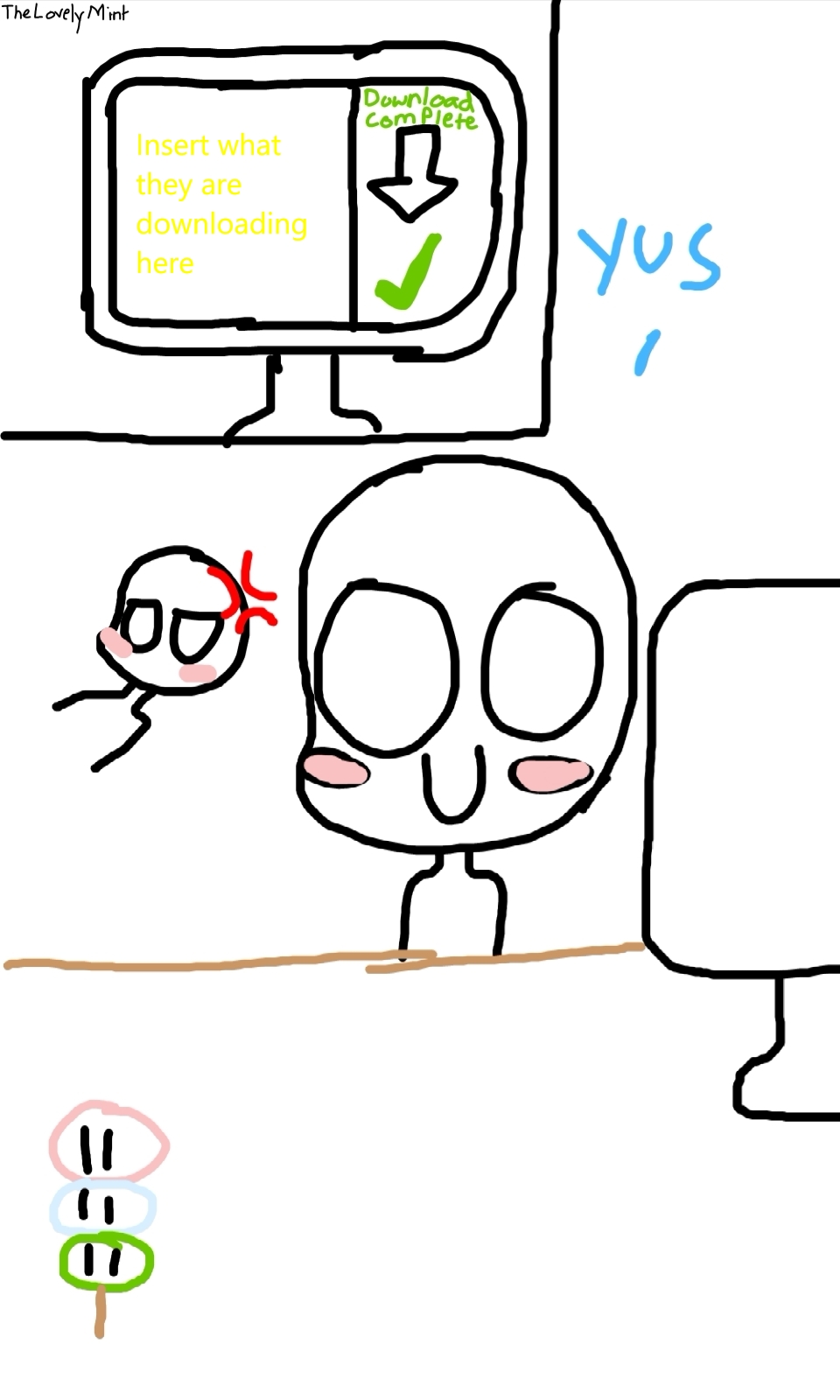 Funny Chibi base 2 people by TheLovelyMint on DeviantArt