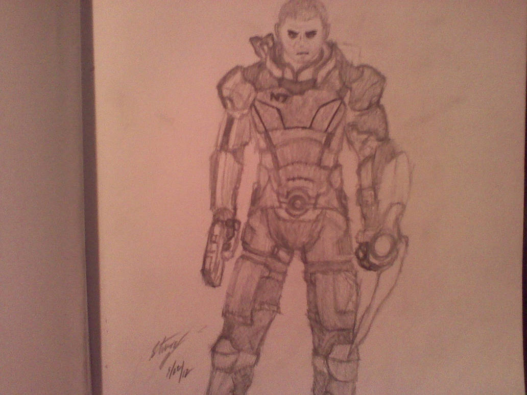 Commander Shepard by Effortless-Stef on DeviantArt