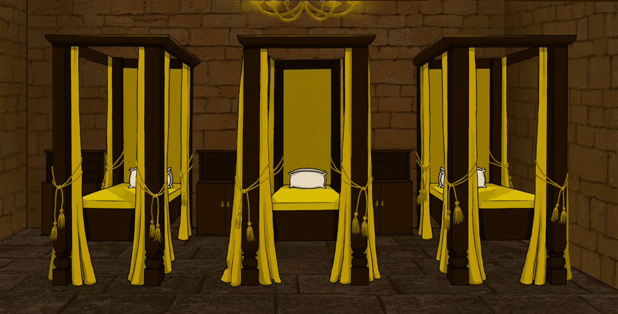 Hufflepuff Dorm Room 10 5 By Hogwarts Castle On Deviantart