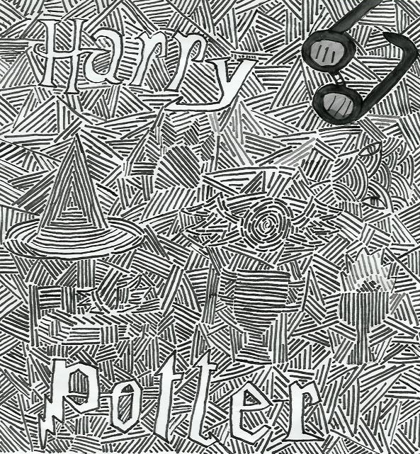 Harry Potter Line Art By Shimi By Hogwarts Castle On Deviantart