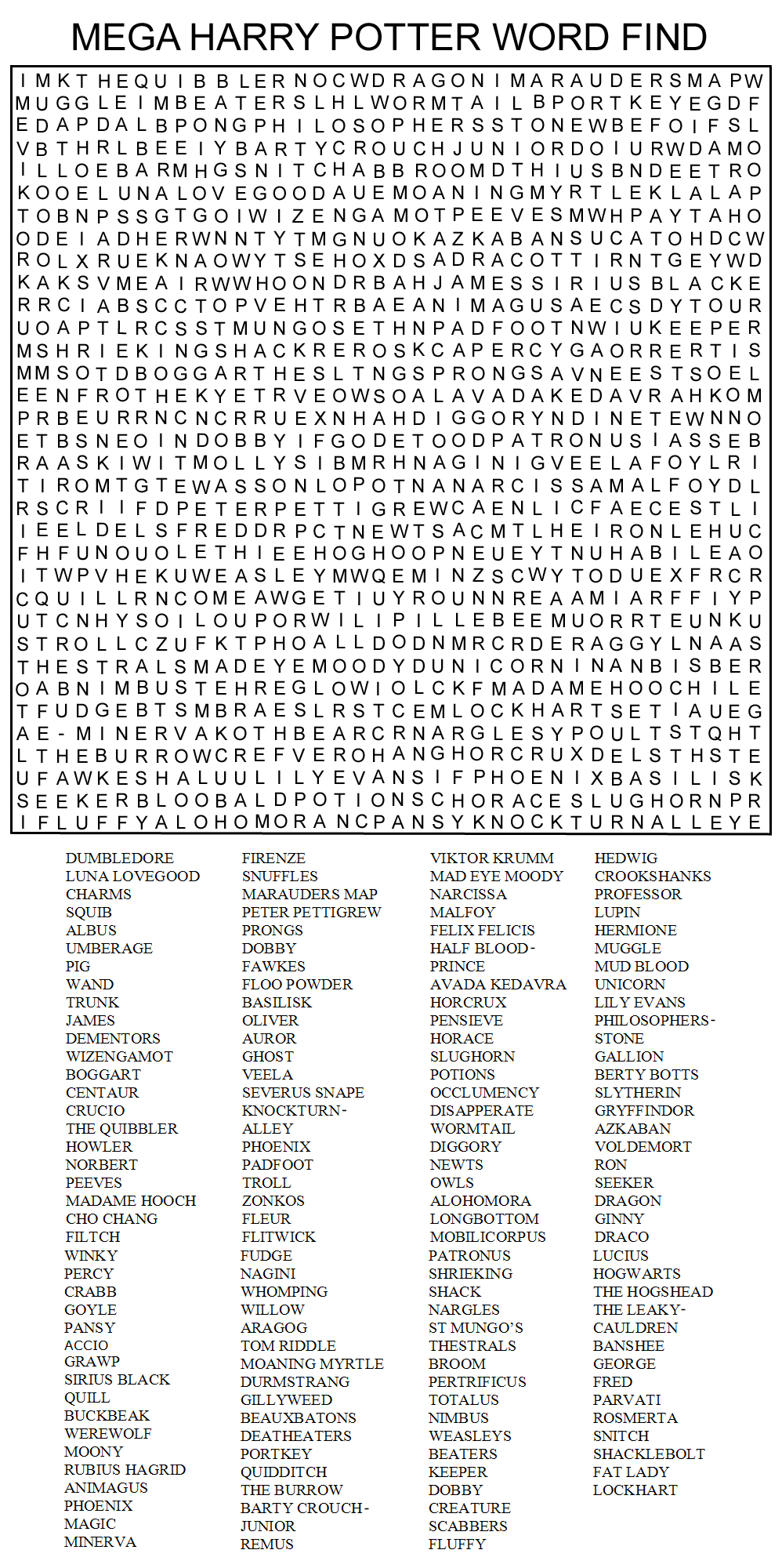 MEGA HARRY POTTER WORD FIND By Hogwarts Castle On DeviantArt mega-harry-potter-word-find-by-hogwarts-castle-on-deviantart
