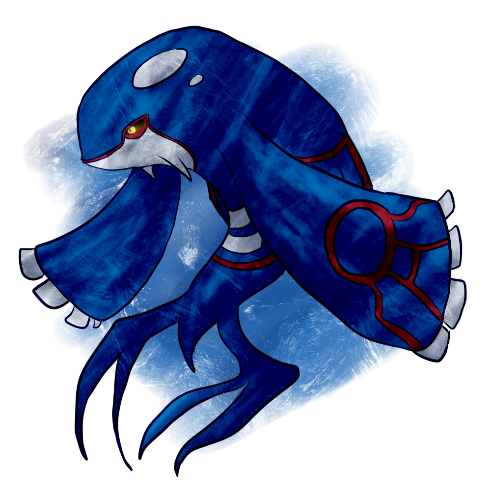 Kyogre by AzzurraCielo on DeviantArt
