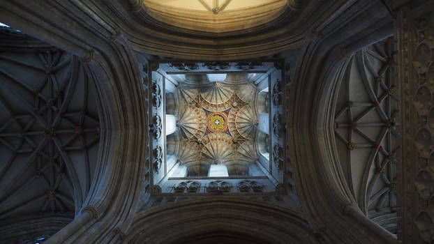 Up, in Canterbury cathedral