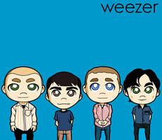 commission weezer - the blue album