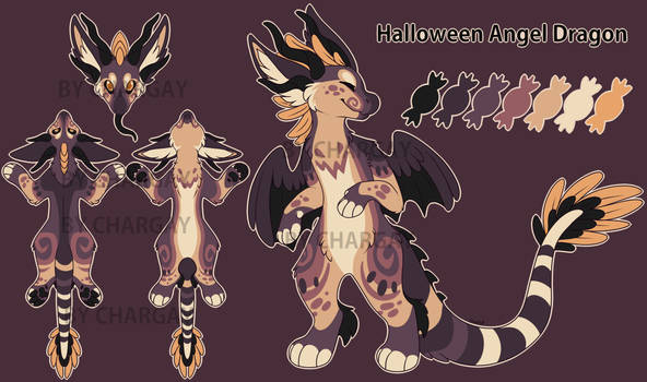 Halloween Angel Dragon