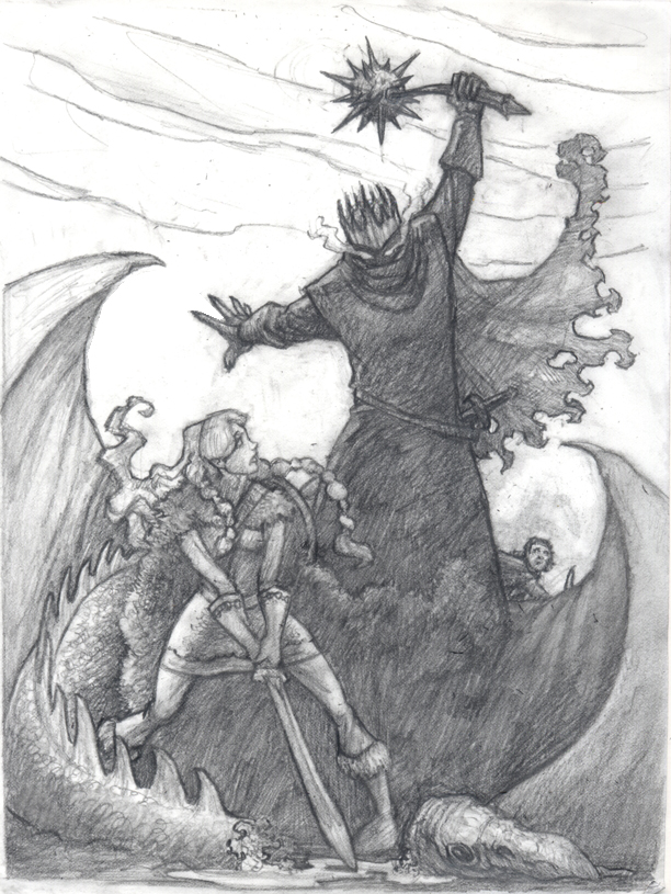 Eowyn and the Nazgul