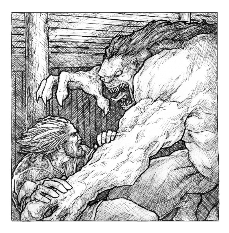 Beowulf vs Grendel