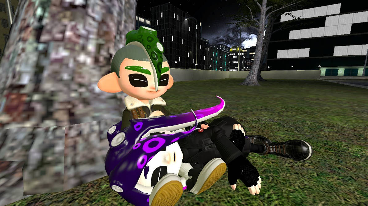 Splatoon Gmod - Rest in tree by Fhz13Art on DeviantArt