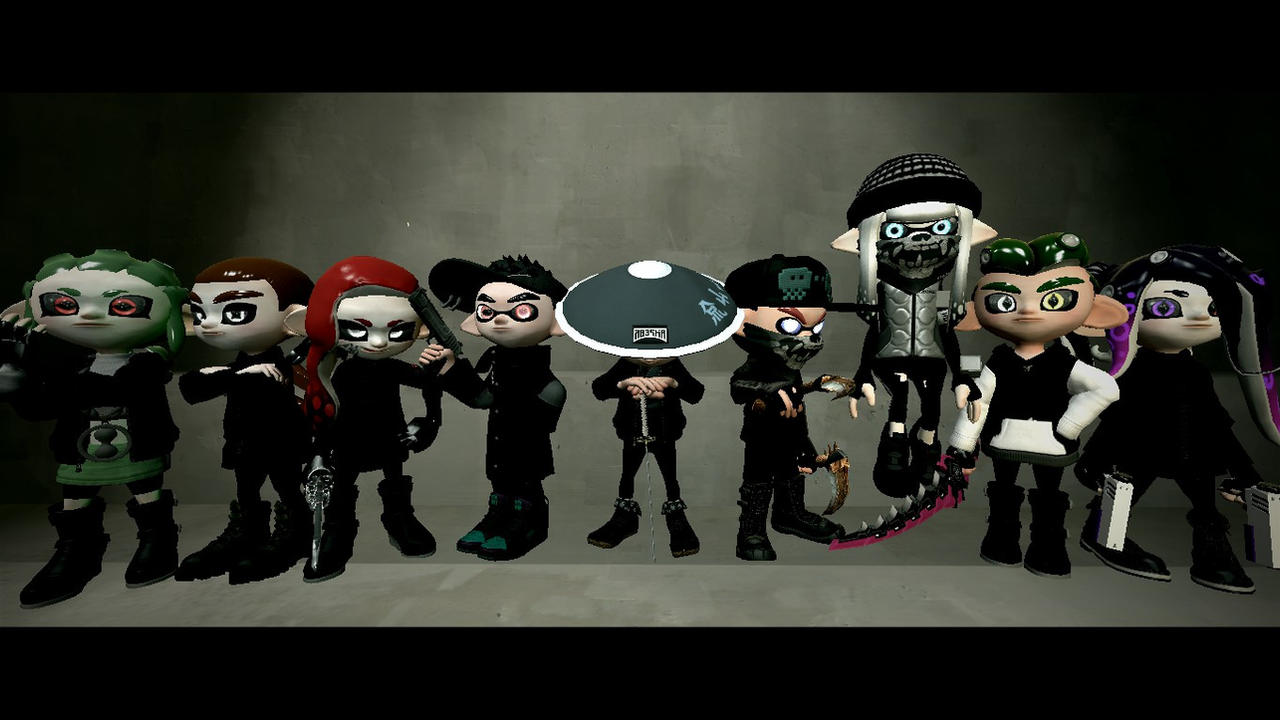 Splatoon Gmod - Demon Rebellion Clan (Full Group) by Fhz13Art on DeviantArt