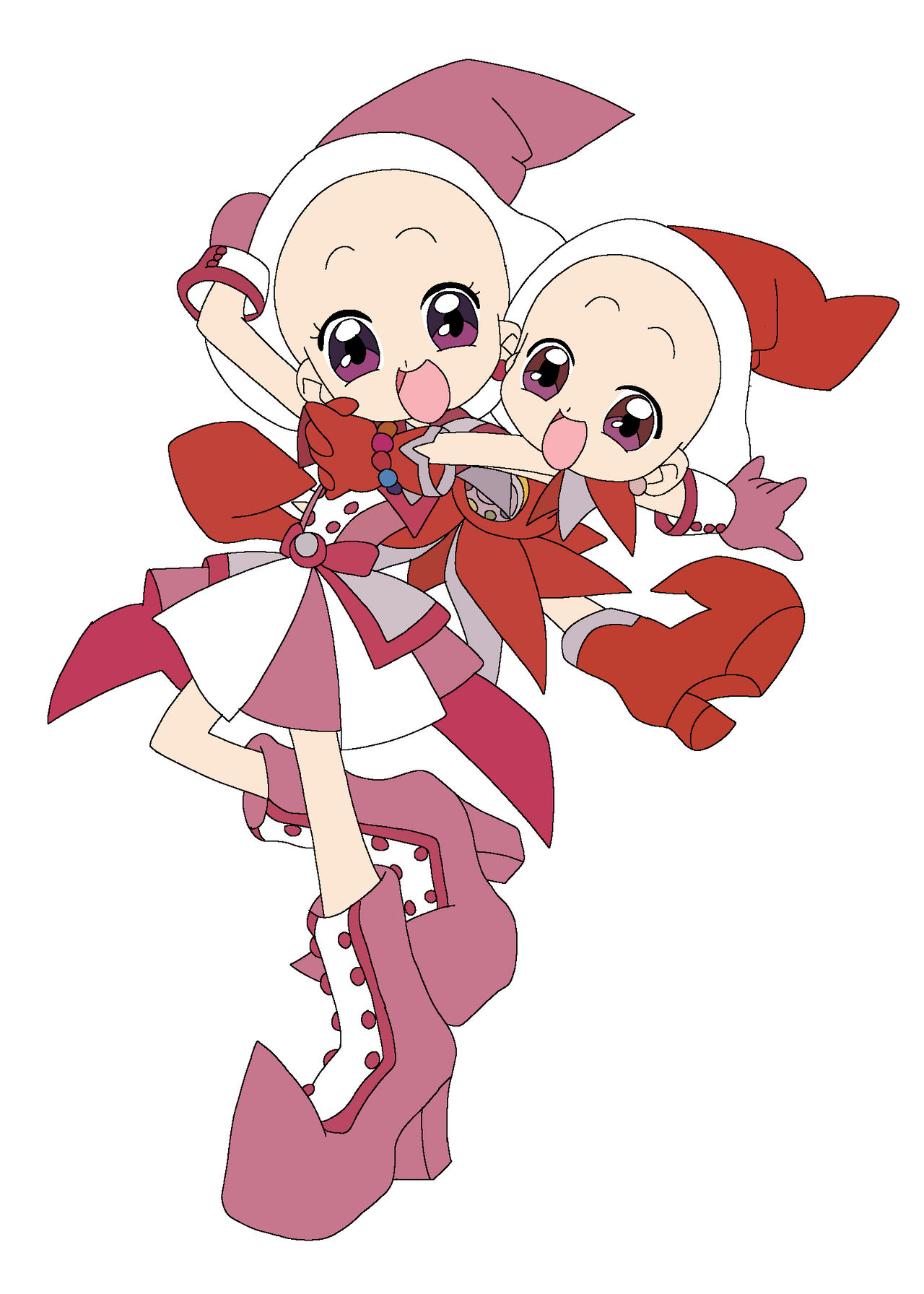 Ojamajo Doremi Bases - Doremi and Pop 3 by Fhz13Art on DeviantArt