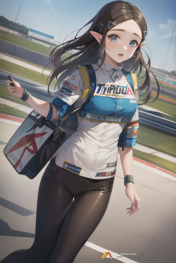 ZAP 45 - Racing Queen Zelda - II by TheCollector820 on DeviantArt