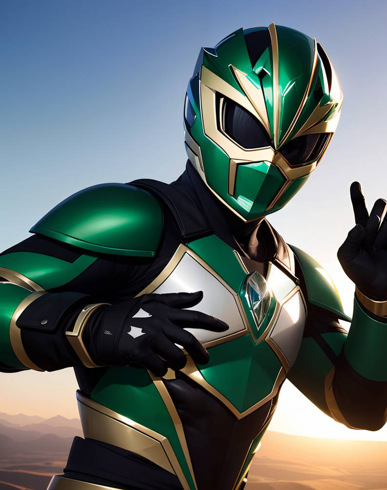 Green Gem Ranger by TheCollector820 on DeviantArt