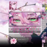 Steam Profile Artwork - Pink Sakura Trees