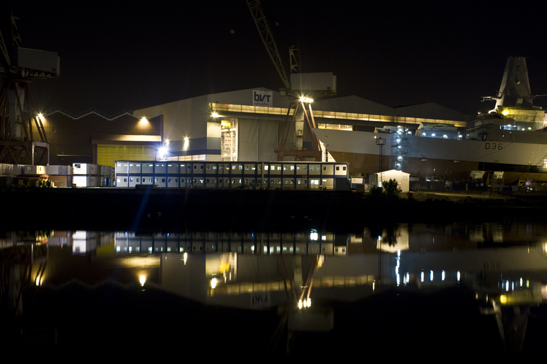 Shipyard Reflection