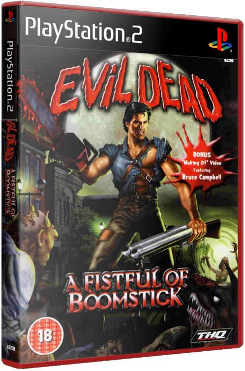 Evil Dead: A Fistful of Boomstick jogo ps2 Midia fisica