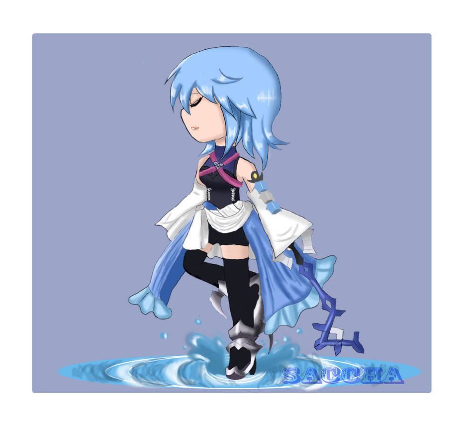 Aqua chibi by hablocher on DeviantArt