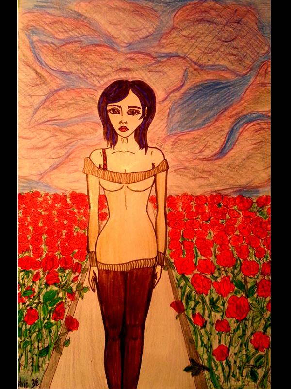 Rose field