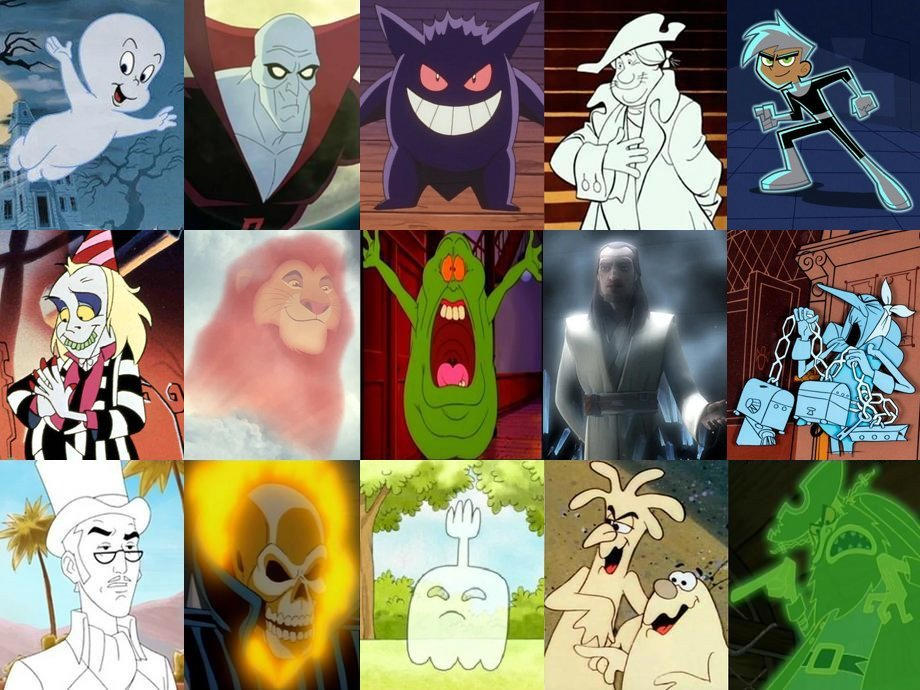 Ghosts Characters In Cartoons by AlexTheTLHFan on DeviantArt
