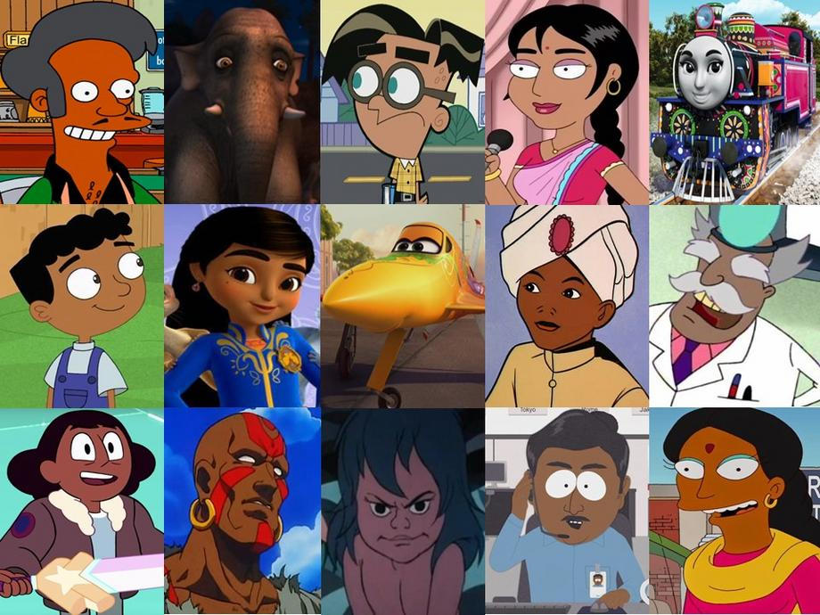 Indian Characters In Cartoons and Animes by AlexTheTLHFan on DeviantArt