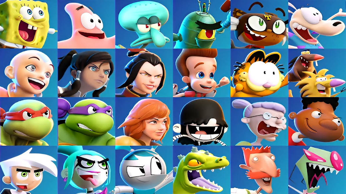 NASB 2: All Characters In A One Image by AlexTheTLHFan on DeviantArt