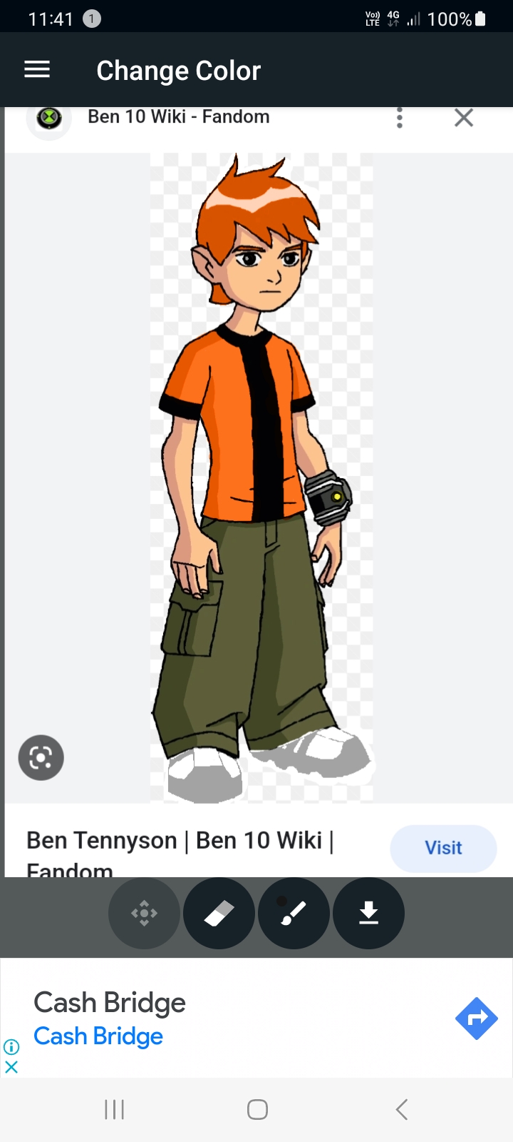 Ben Tennyson, Ben 10 Wiki