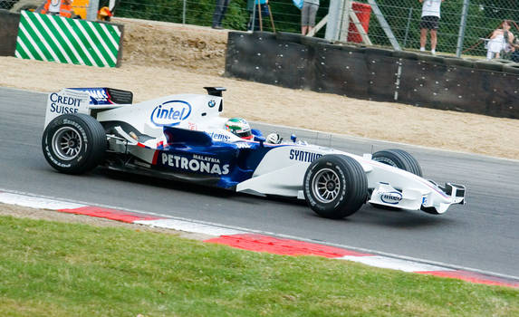 Andy Priaulx, BMW F1 car