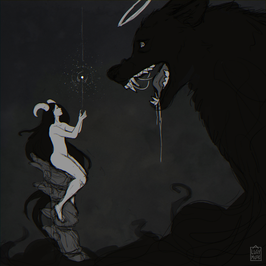 Revlo Reward Sketch - Zarlarck 02 by aluckymuse