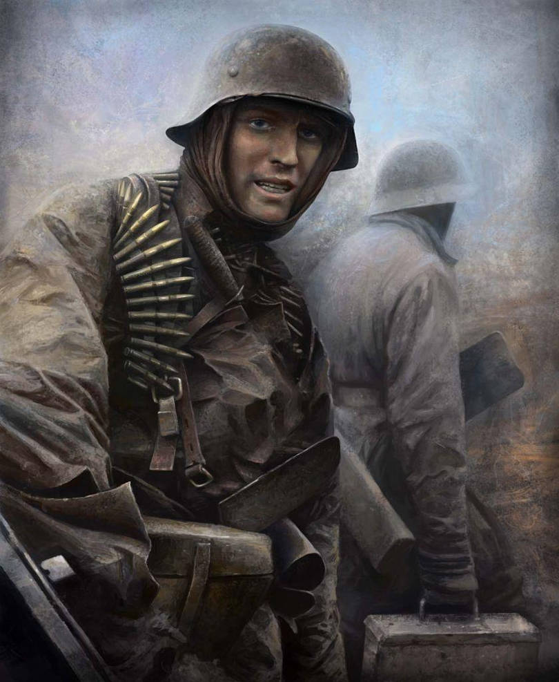 Ss Soldier Colorized Waffen-SS Soldier by vaipaBG on DeviantArt