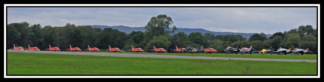 Ten Red Arrows