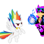 Super Scourge and Super Rainbow Dash!!!